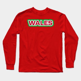 Wales Long Sleeve T-Shirt